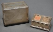 ENGLISH ART DECO STYLE SILVER