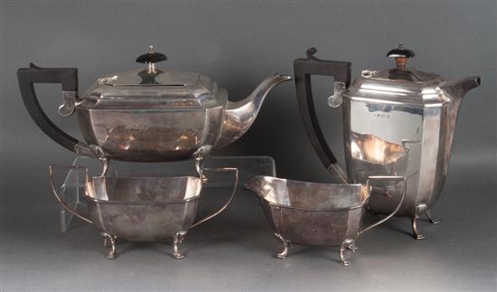 English Art Deco style sterling