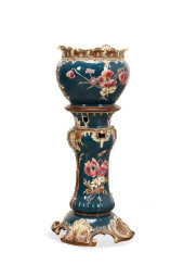 ENGLISH ART NOUVEAU FAIENCE JA