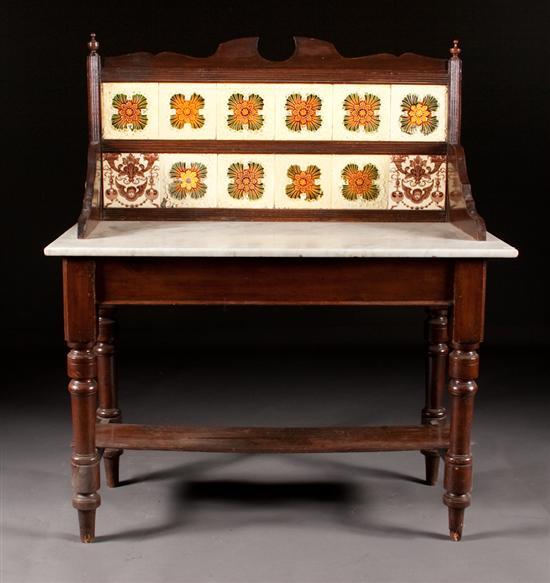 English Arts and Crafts walnut