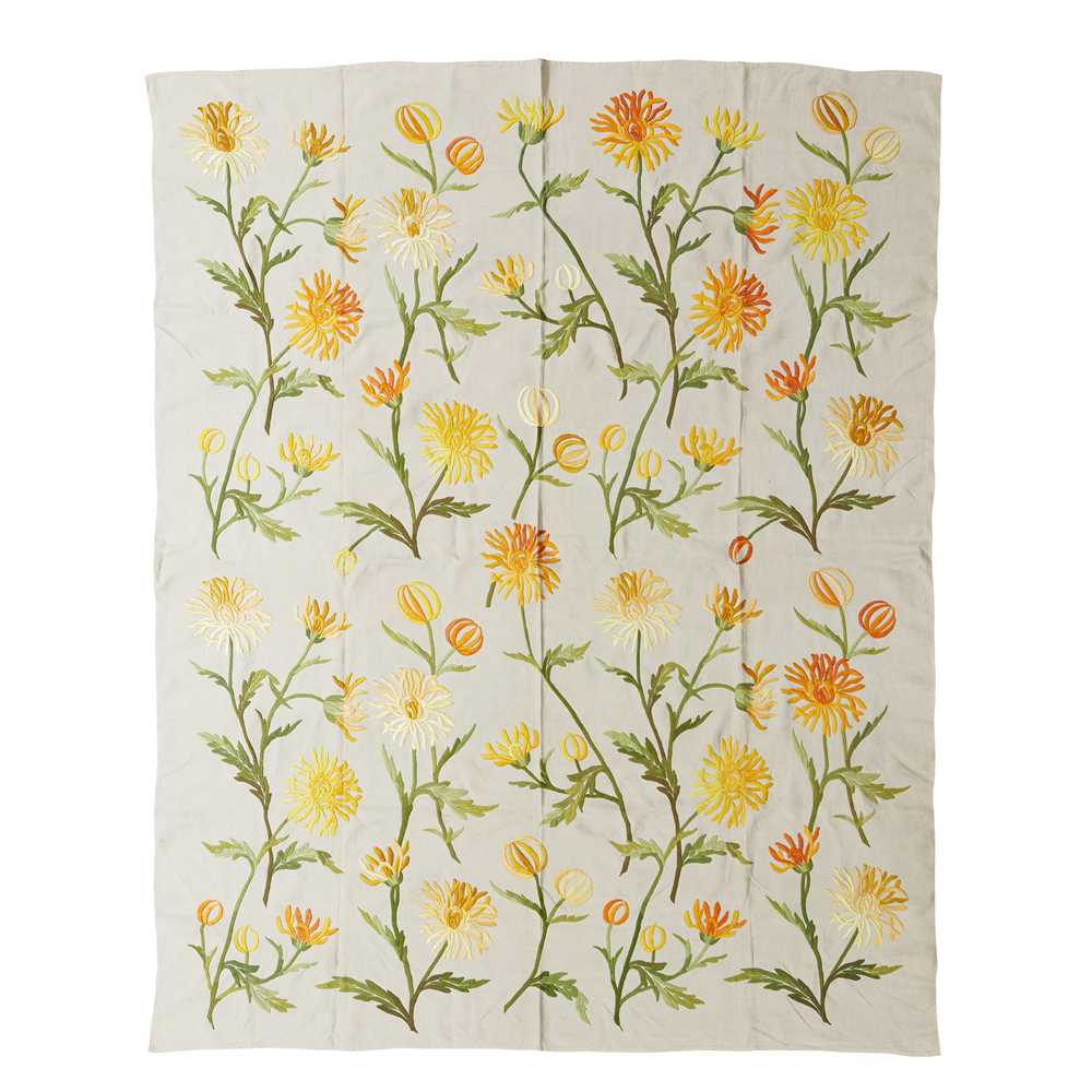 ENGLISH ARTS & CRAFTS EMBROIDERED