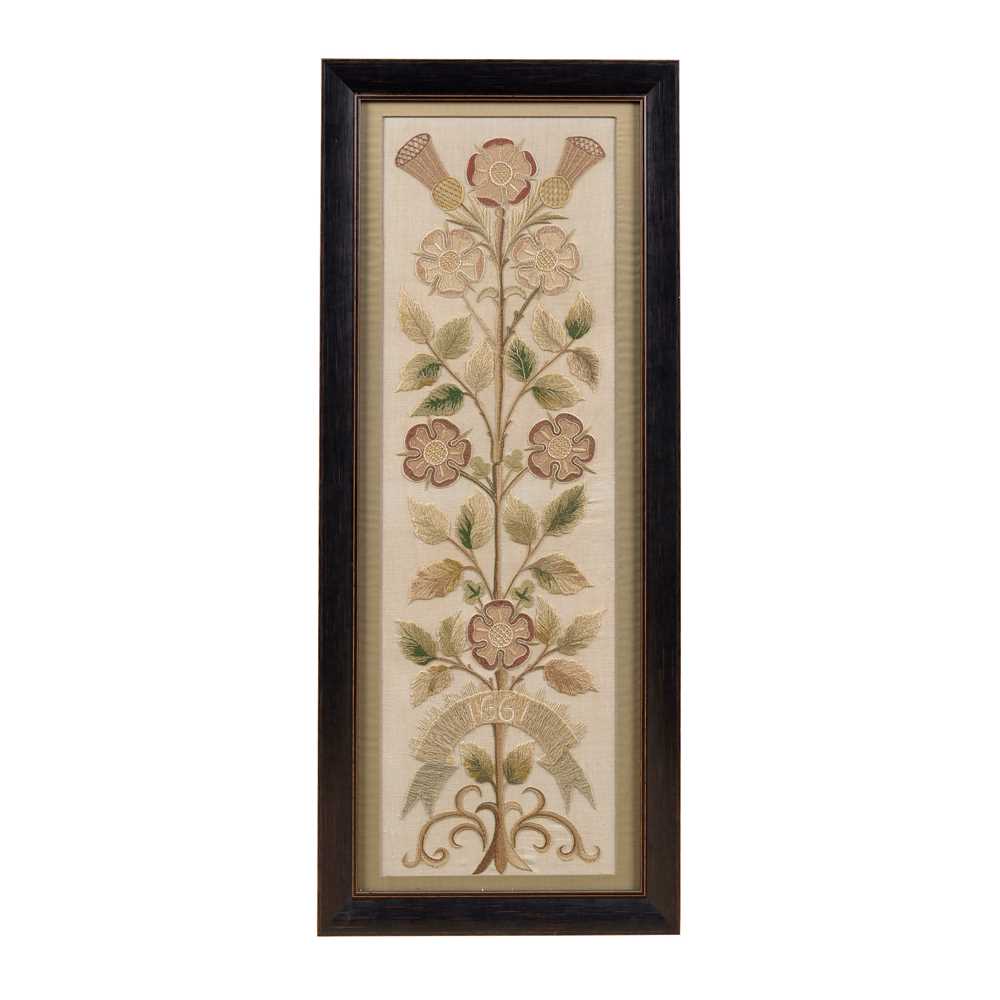 ENGLISH ARTS & CRAFTS EMBROIDERED