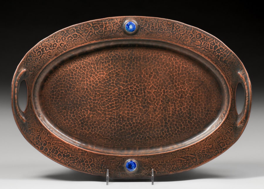 ENGLISH ARTS & CRAFTS HAMMERED