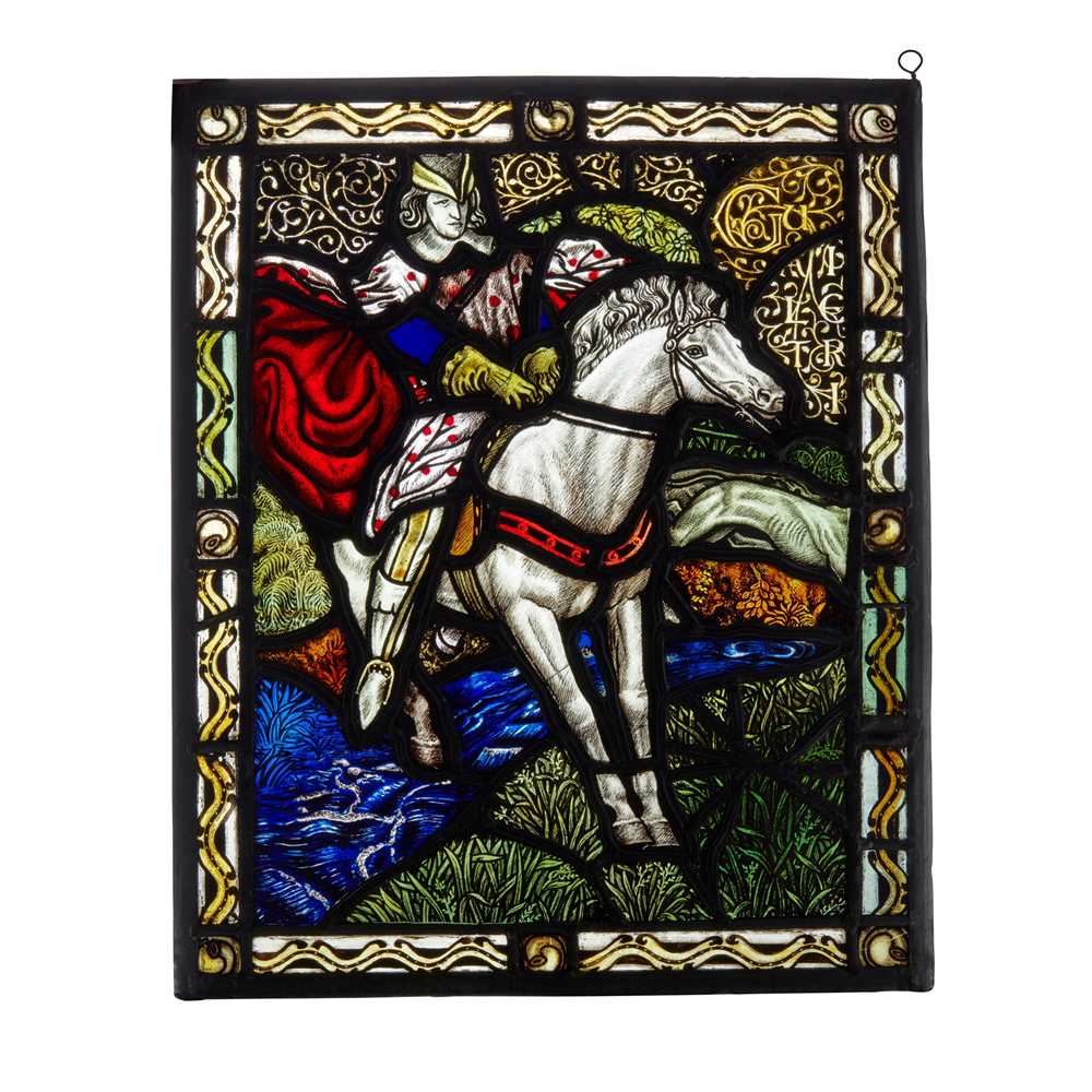 ENGLISH ARTS & CRAFTS STAINED GLASS
