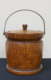 ENGLISH BALE HANDLE OAK TOBACC