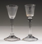 ENGLISH BALUSTER WINE GLASSES