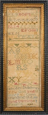 ENGLISH BAND SAMPLER WROUGHT B