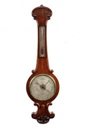 ENGLISH BANJO BAROMETER - Vict