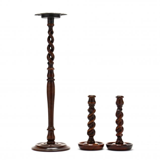 ENGLISH BARLEY TWIST SMOKE STAND