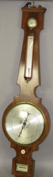 ENGLISH BAROMETERca. 1820; sig