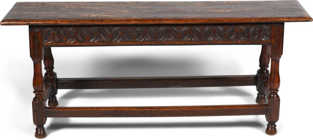 ENGLISH BAROQUE OAK AND BEECHWOOD