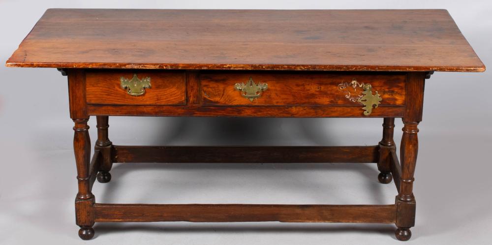 ENGLISH BAROQUE STYLE OAK AND