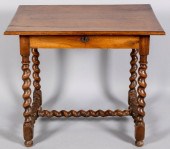 ENGLISH BAROQUE STYLE OAK TAVE