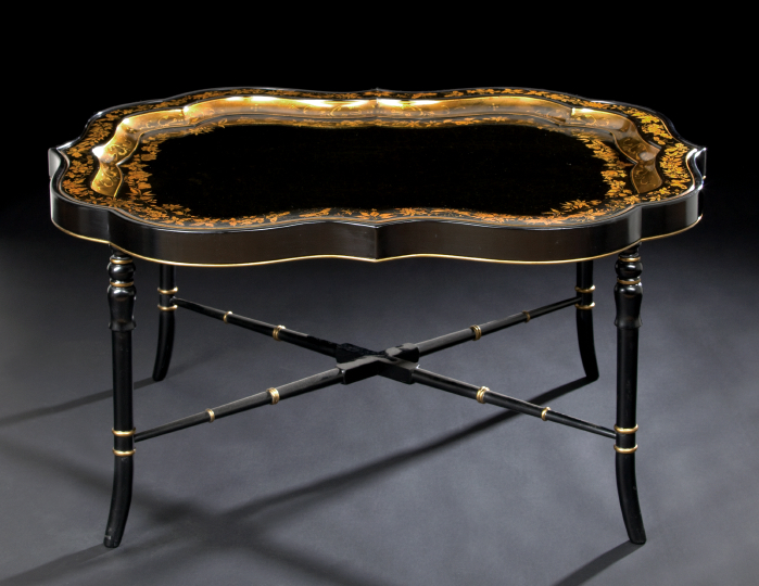 English Black-Lacquered