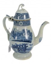 ENGLISH BLUE AND WHITE COVERED