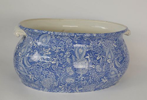 ENGLISH BLUE AND WHITE PORCELAIN