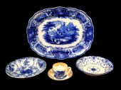 ENGLISH BLUE AND WHITE TRANSFE