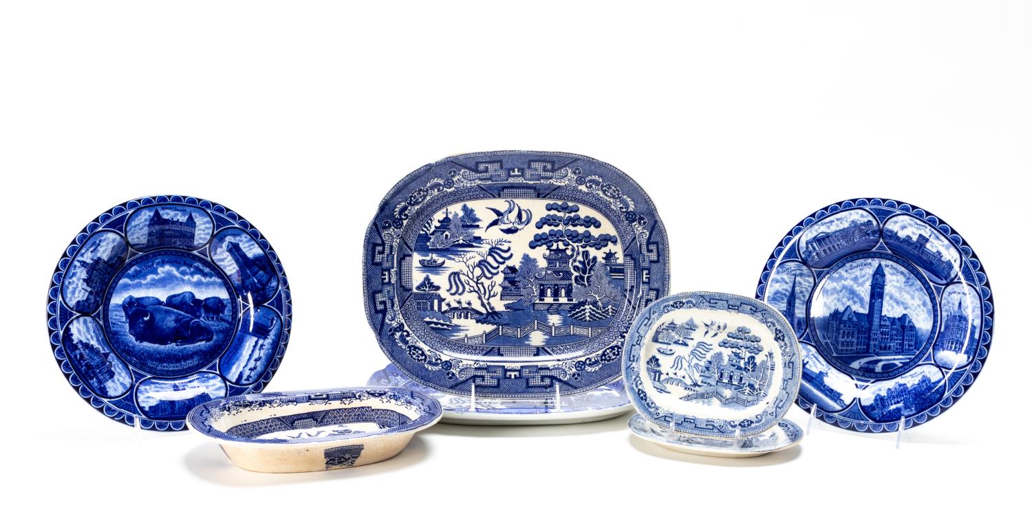 ENGLISH BLUE & WHITE