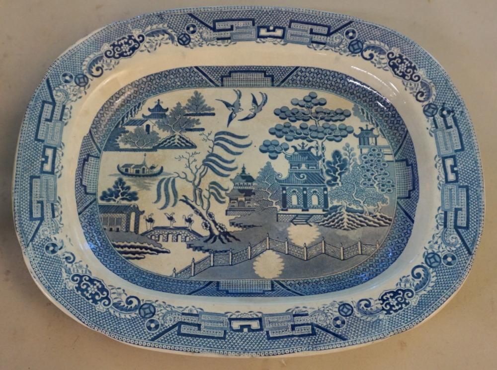 ENGLISH BLUE WILLOW PATTERN