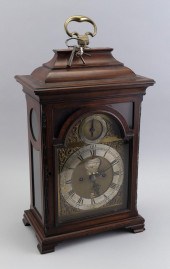 ENGLISH BRACKET CLOCK 18TH CEN