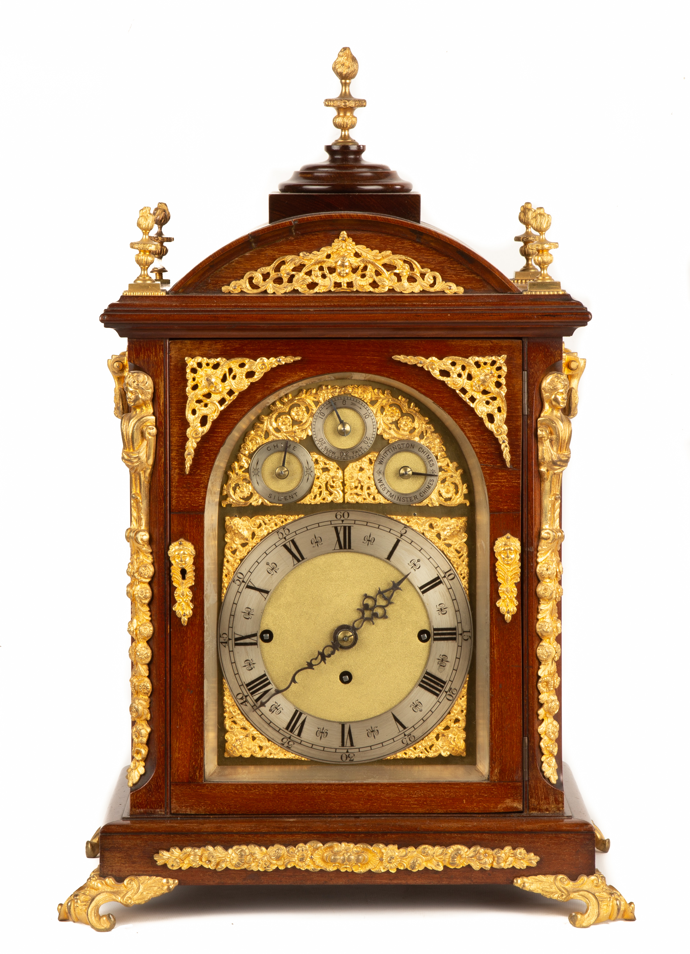 ENGLISH BRACKET CLOCK 19th century.