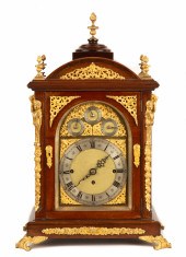 ENGLISH BRACKET CLOCK 19th cen