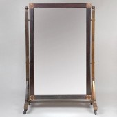 ENGLISH BRASS AND METAL CHEVAL
