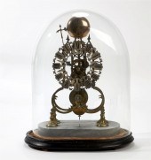 ENGLISH BRASS AND SILVERED MET
