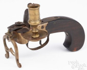 ENGLISH BRASS AND STEEL FLINTL