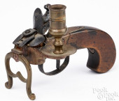ENGLISH BRASS AND STEEL FLINTL