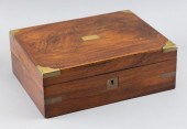 ENGLISH BRASS-BOUND ROSEWOOD V