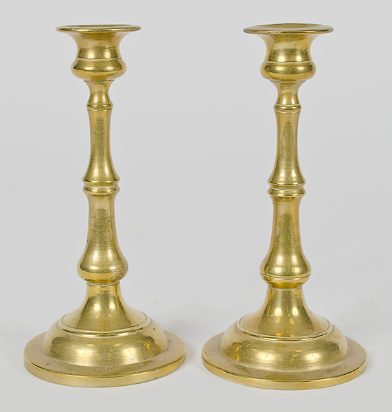 English Brass Candlesticks English.