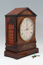 ENGLISH BRASS INLAID WEBSTER M