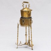 ENGLISH BRASS KETTLE ON STAND3
