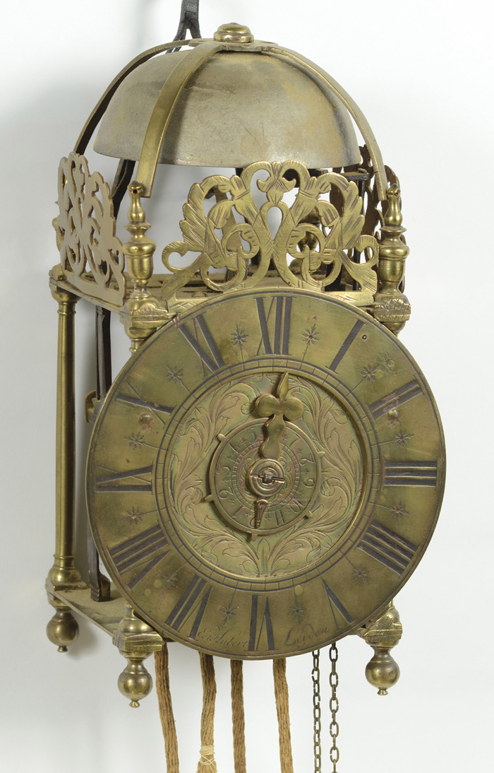 ENGLISH BRASS LANTERN CLOCK