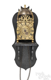 ENGLISH BRASS LANTERN CLOCK, L