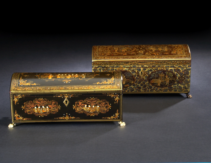 English Brass-Mounted