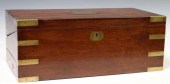 ENGLISH BRASS-MOUNTED MAHOGANY
