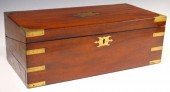ENGLISH BRASS-MOUNTED MAHOGANY
