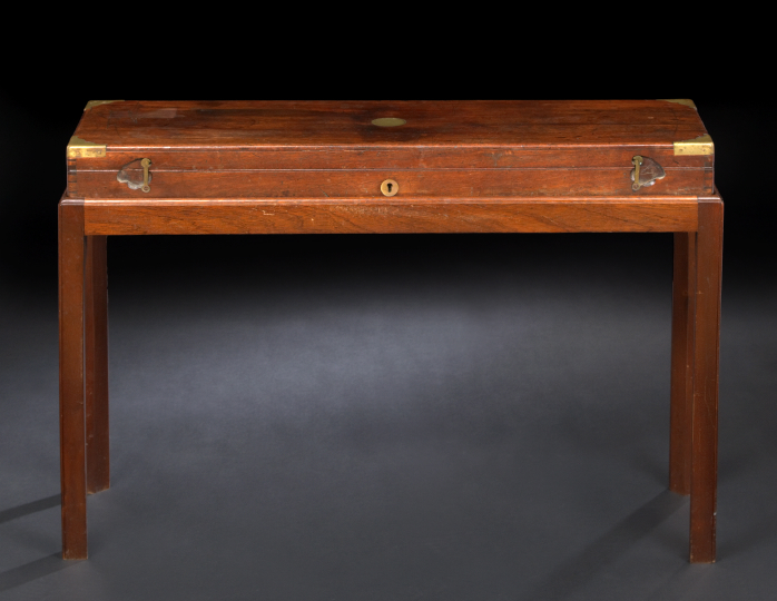 English Brass-Mounted Mahogany