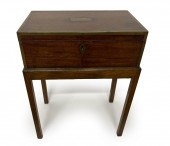 ENGLISH BRASS-MOUNTED MAHOGANY