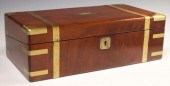 ENGLISH BRASS-MOUNTED MAHOGANY