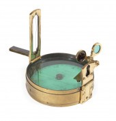 ENGLISH BRASS PRISMATIC COMPAS