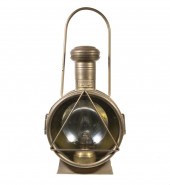 ENGLISH BRASS RAILROAD LANTERN