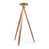 ENGLISH BRASS SURVEYOR'S LEVEL