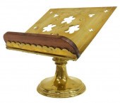 ENGLISH BRASS TABLETOP MISSAL