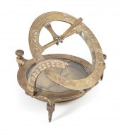 ENGLISH BRASS UNIVERSAL COMPAS