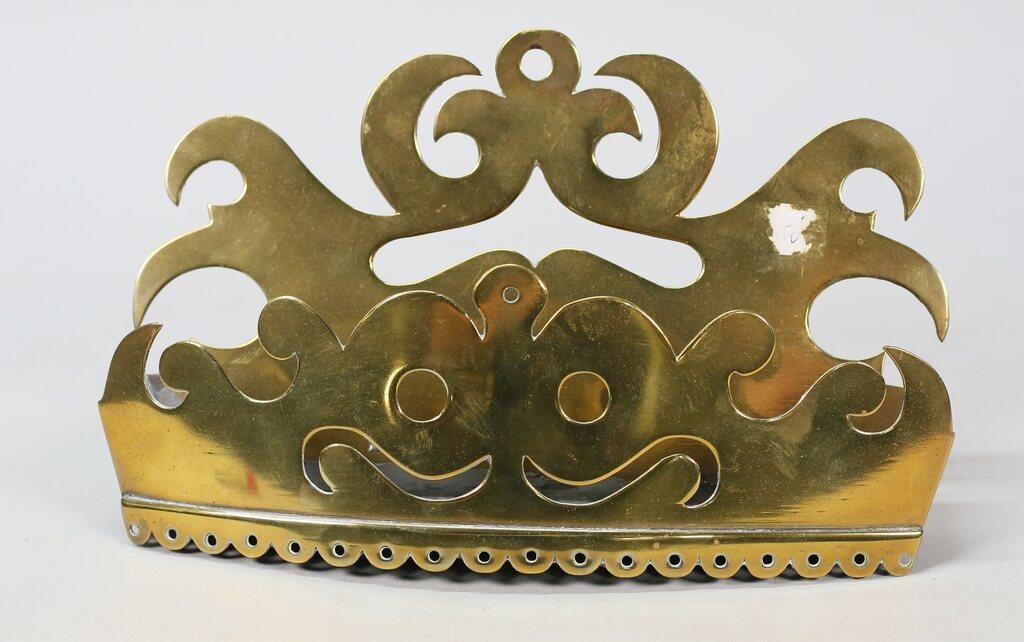 ENGLISH BRASS WALL POCKETEnglish