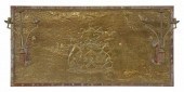 ENGLISH BRASS WALPOLE ARMORIAL