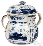 ENGLISH BRISTOL DELFTWARE POSS